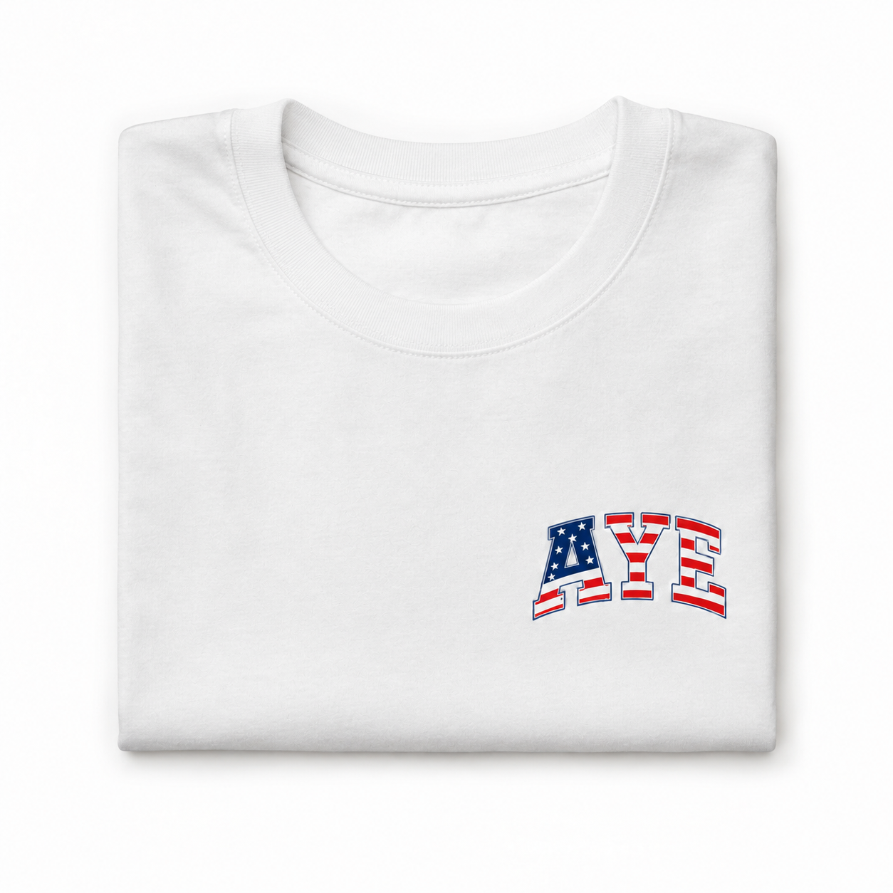 American Flag “AYE” Shirt