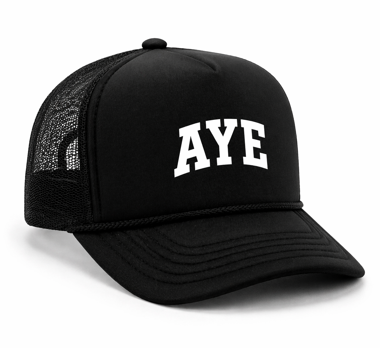 "AYE" TRUCKER HATS