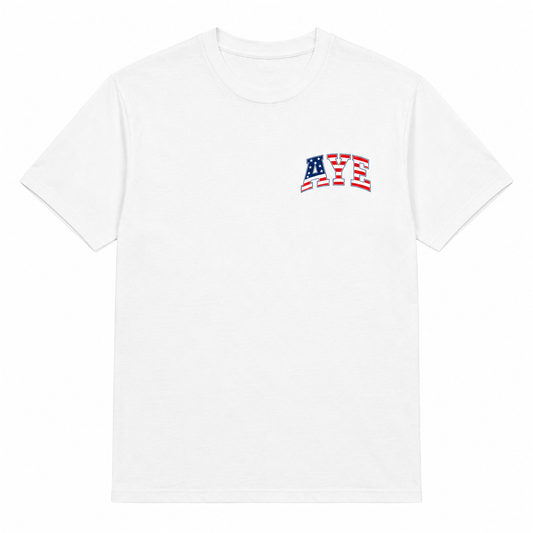 American Flag “AYE” Shirt