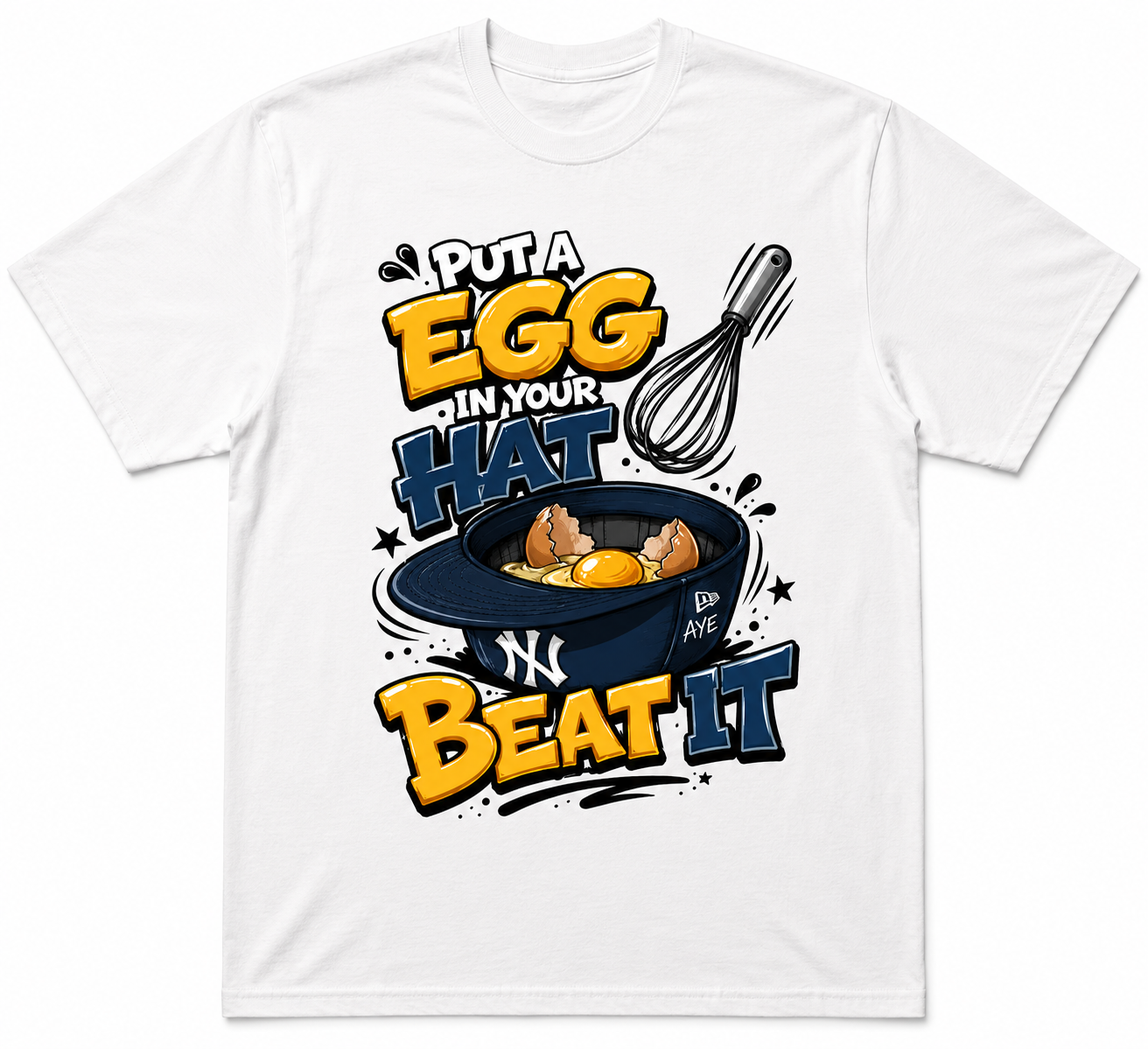 PUT A EGG IN YOUR HAT